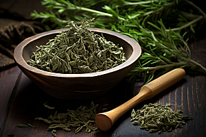 艾草中式糕点青团摄影图
