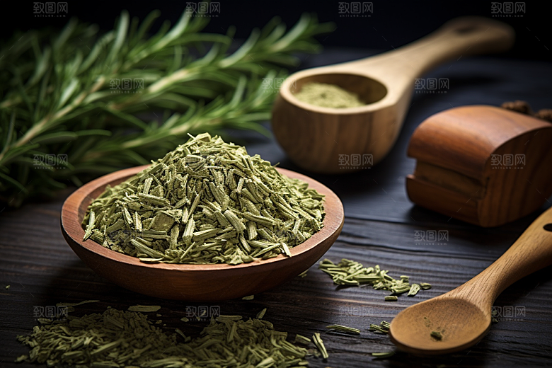 艾草清明高清摄影图