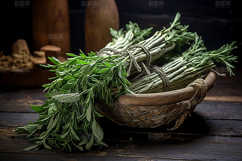 艾草糯叽叽美食摄影图