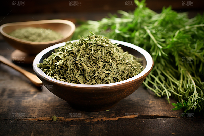 艾草糯米团糯叽叽摄影图
