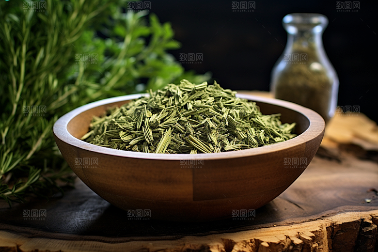 艾草糯米团清明摄影图
