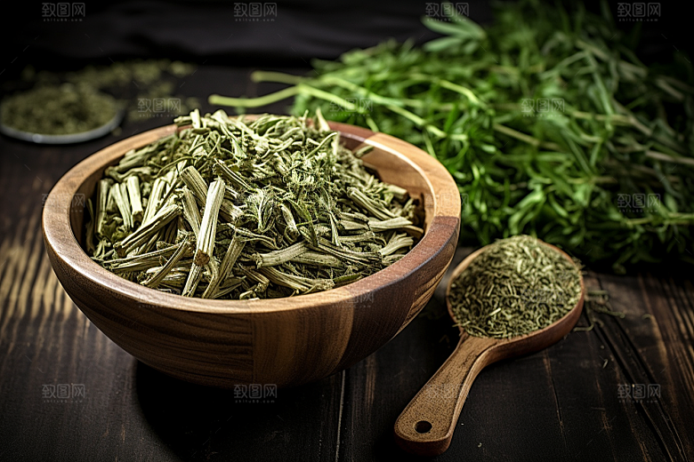 艾草青团传统文化摄影图