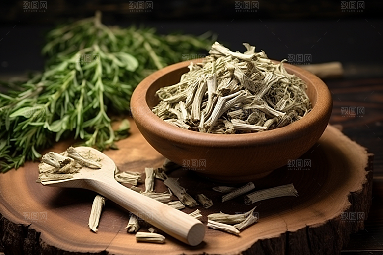 艾草蒿草糯叽叽摄影图