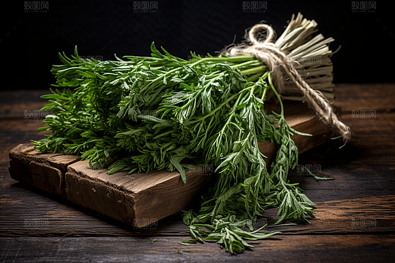 艾草糯叽叽清明摄影图