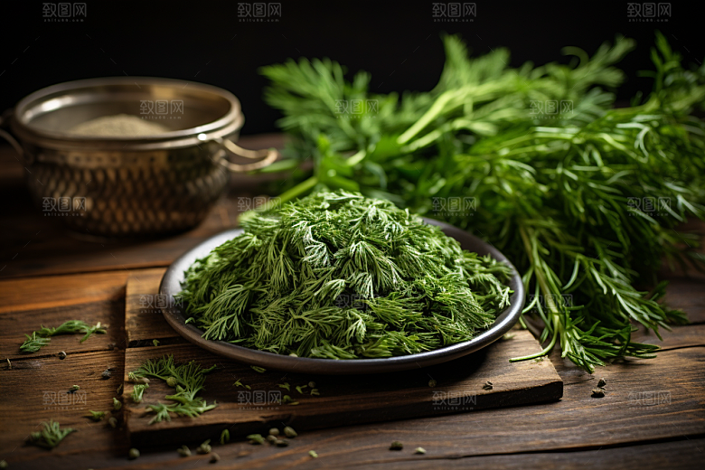 艾草美食蒿草摄影图