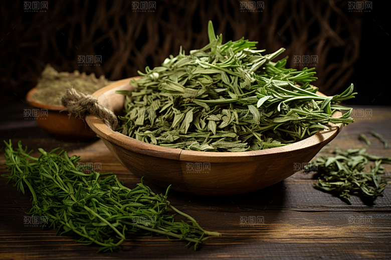 艾草传统文化高清摄影图