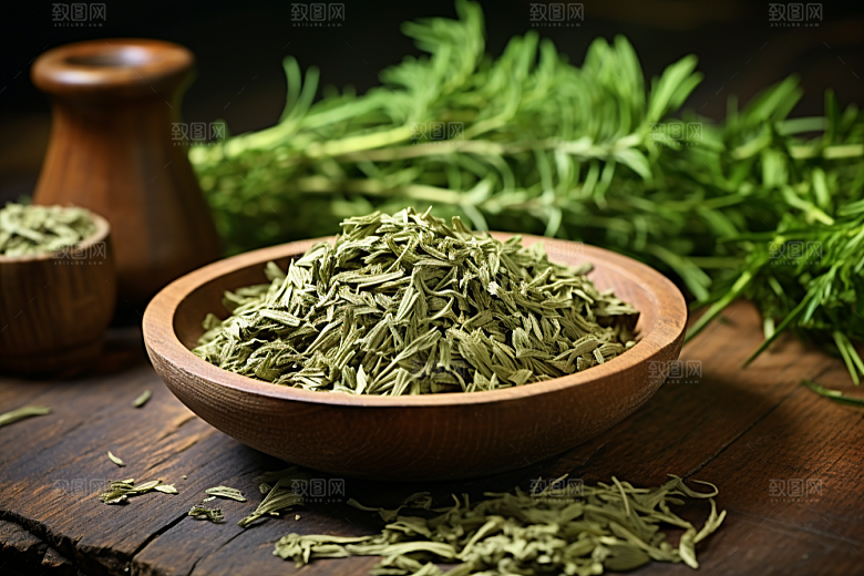 艾草糯叽叽高清摄影图