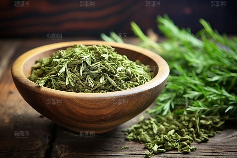 艾草蒿草传统文化摄影图