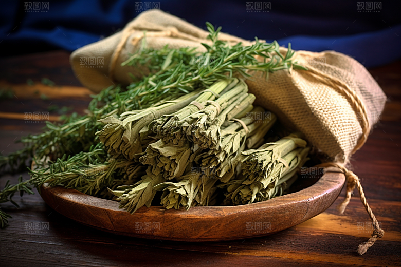 艾草青团美食摄影图