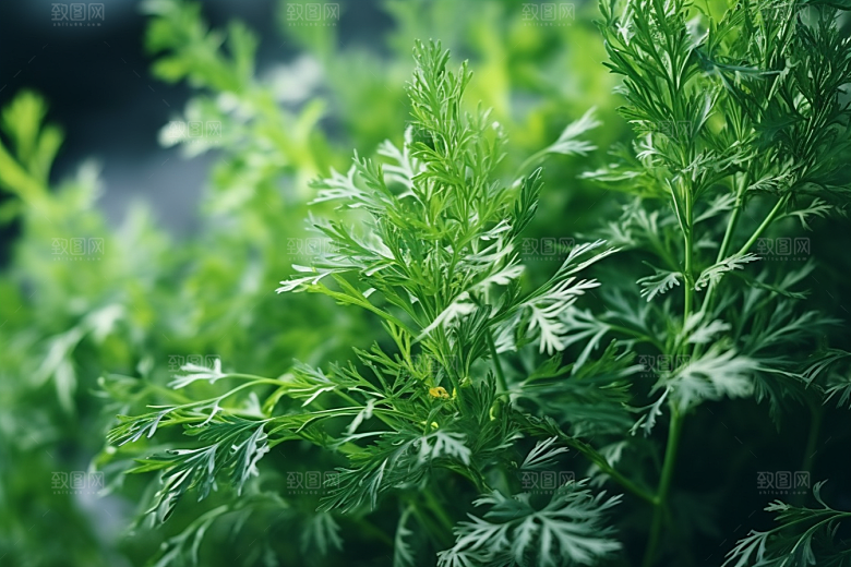 艾草中式糕点糯米团摄影图