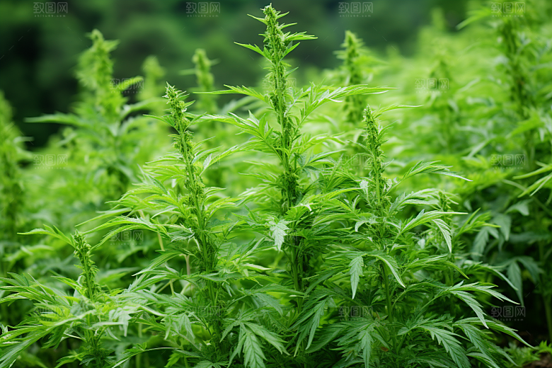 艾草蒿草糯米团摄影图