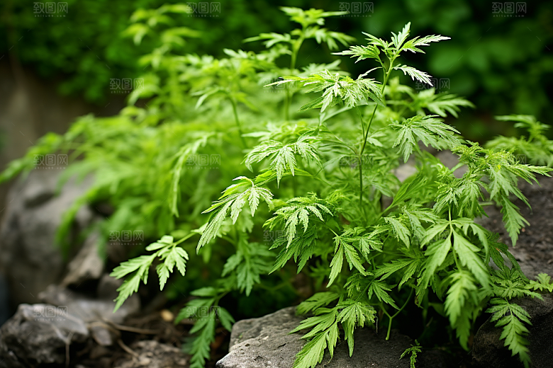 艾草糯米团清明摄影图