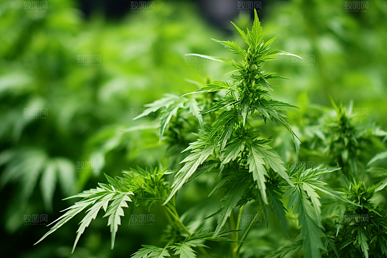 艾草糯叽叽蒿草摄影图