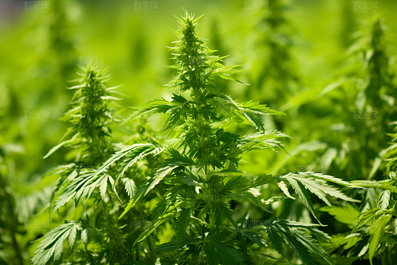 艾草艾叶美食摄影图