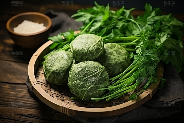 艾草蒿草传统文化摄影图