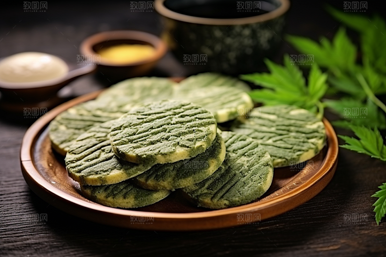 艾草传统文化糯叽叽摄影图