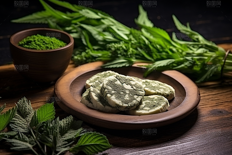 艾草高清糯叽叽摄影图