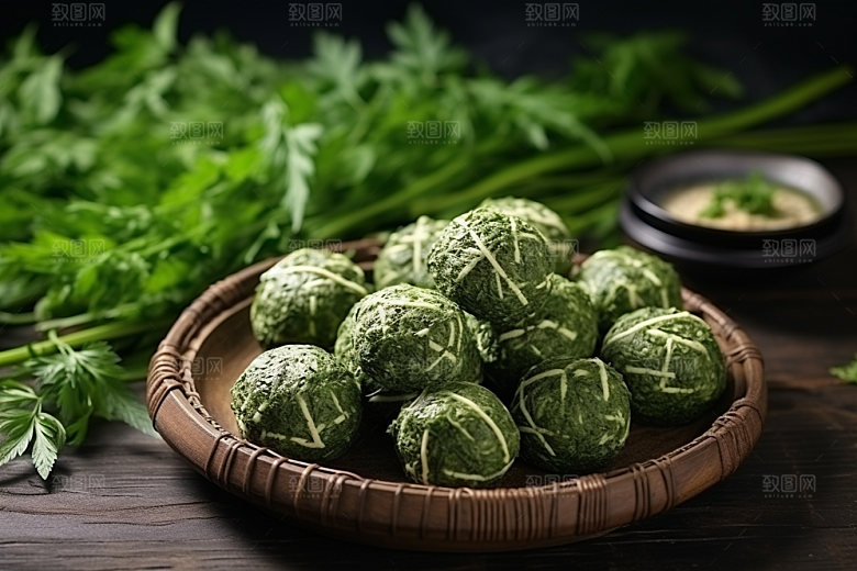 艾草蒿草传统文化摄影图