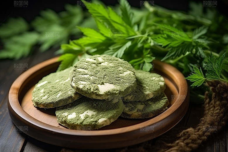 艾草蒿草传统文化摄影图