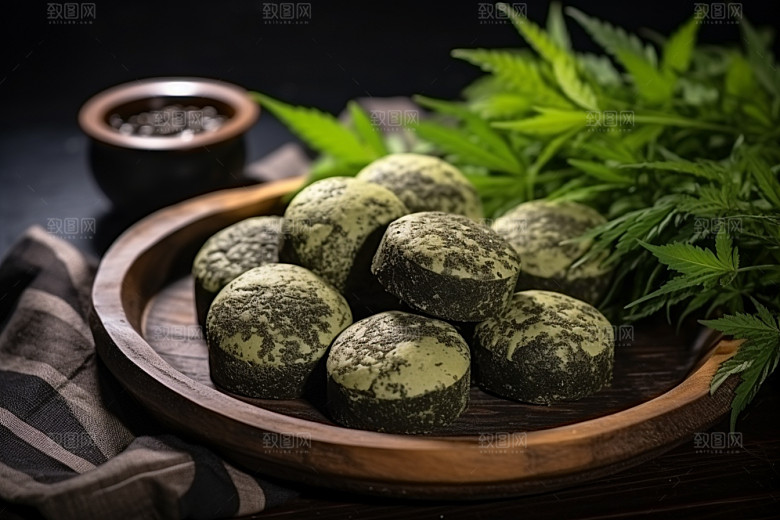 艾草高清传统文化摄影图