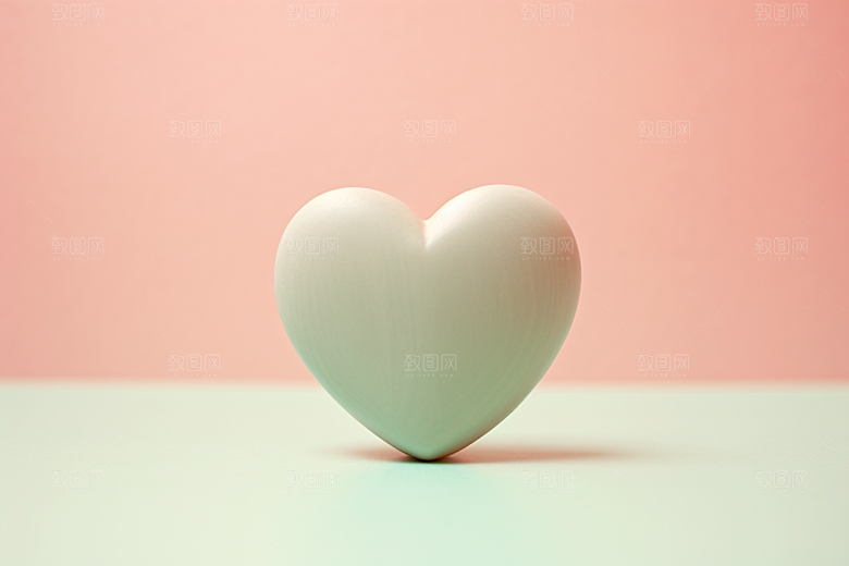 爱心立体特效素材