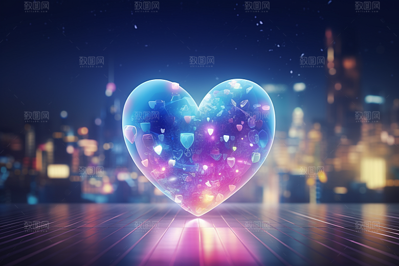 爱心氛围感恩节素材