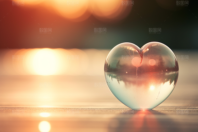 爱心甜蜜美好素材