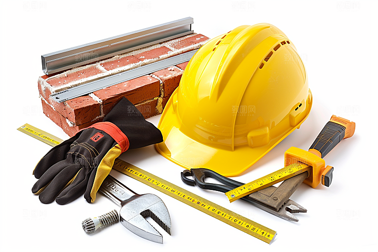 安全用品建筑工业作业摄影图