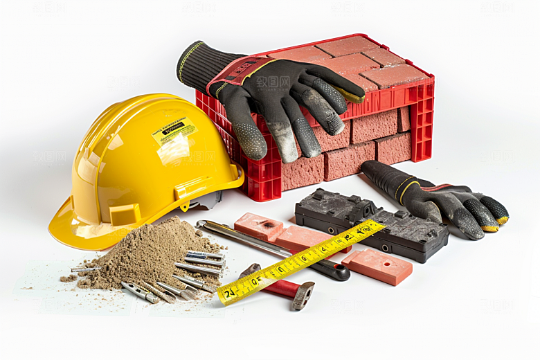安全用品工作建造摄影图