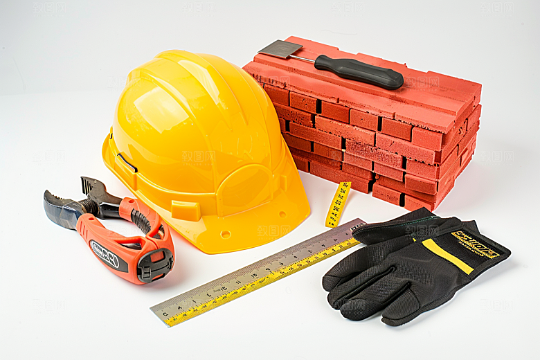 安全用品建造劳动节摄影图