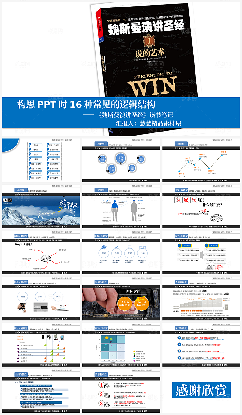 魏斯曼演讲圣经读书笔记PPT