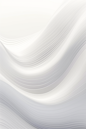 白色波浪抽象质感背景图