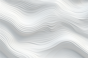 白色波浪石膏雕线纸纹背景图