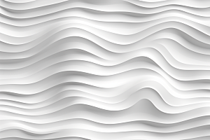 白色波浪立体抽象背景图