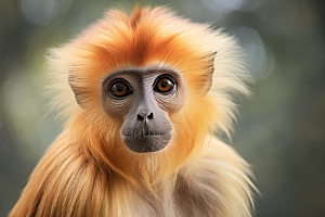 滇金丝猴环保高清摄影图