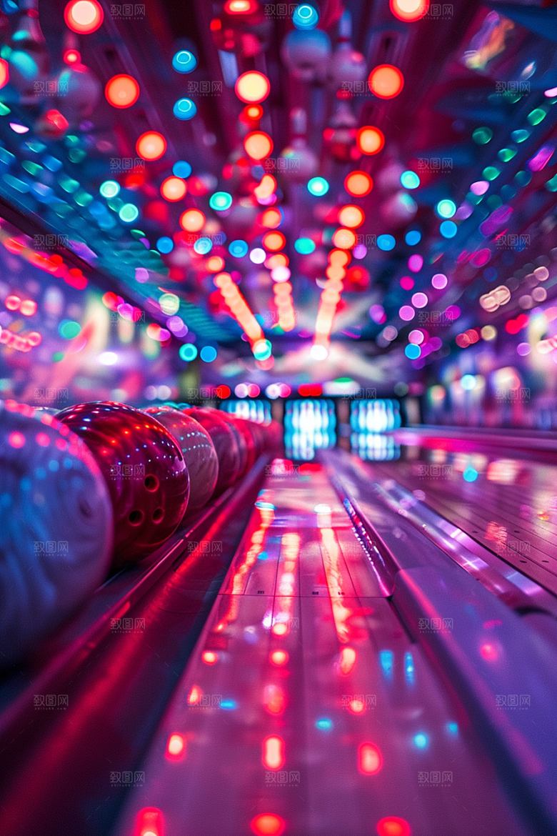 保龄球体育高清摄影图