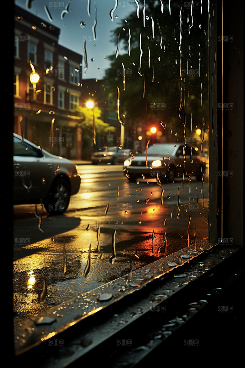 暴雨高清自然摄影图