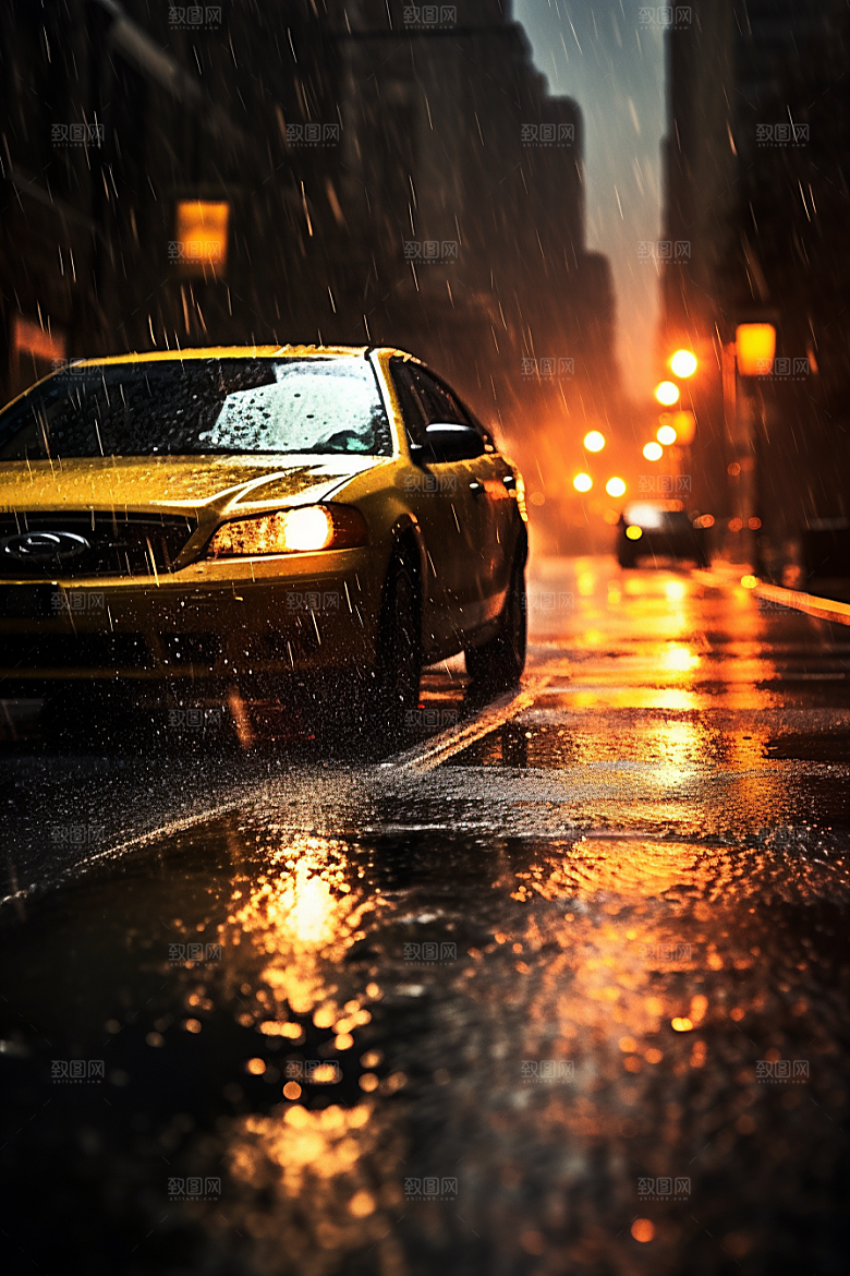 暴雨自然高清摄影图