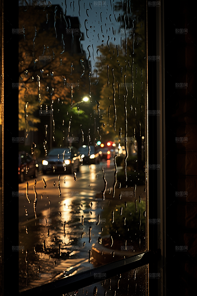 暴雨户外高清摄影图