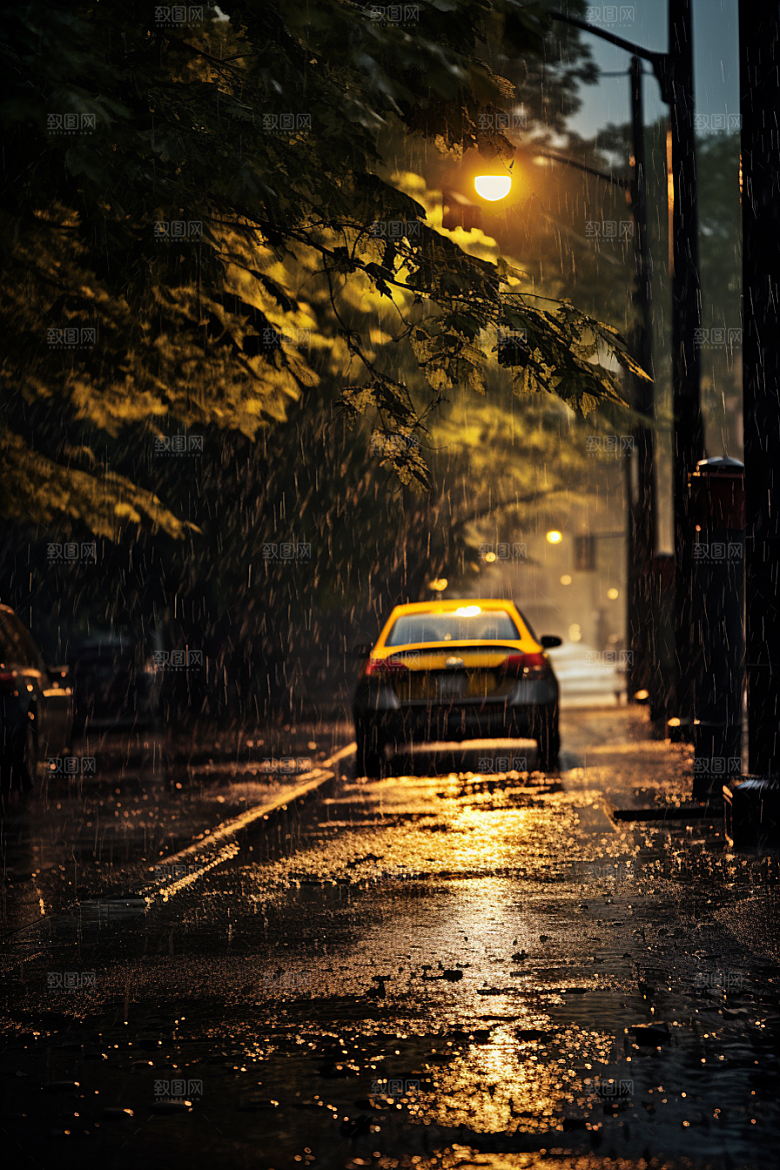 暴雨自然高清摄影图