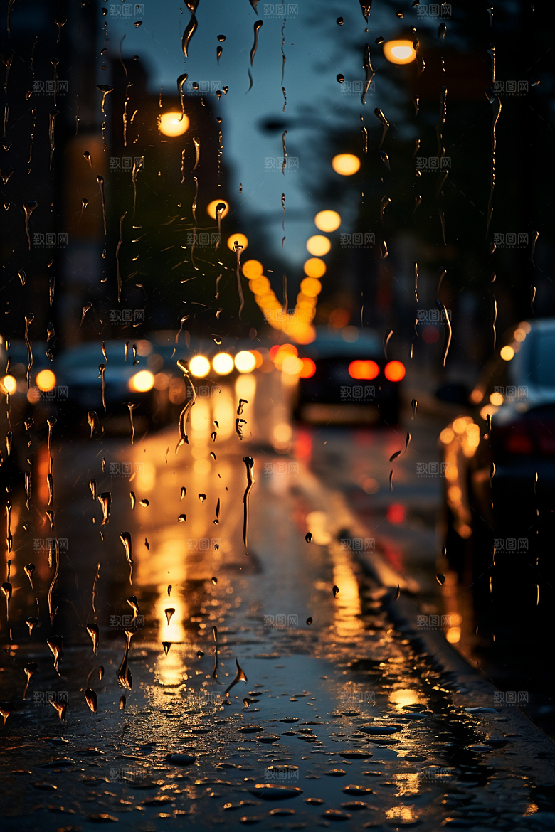 暴雨安静高清摄影图