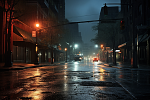 暴雨自然雨天摄影图