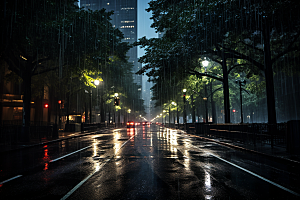 暴雨自然户外摄影图