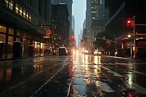 暴雨户外高清摄影图