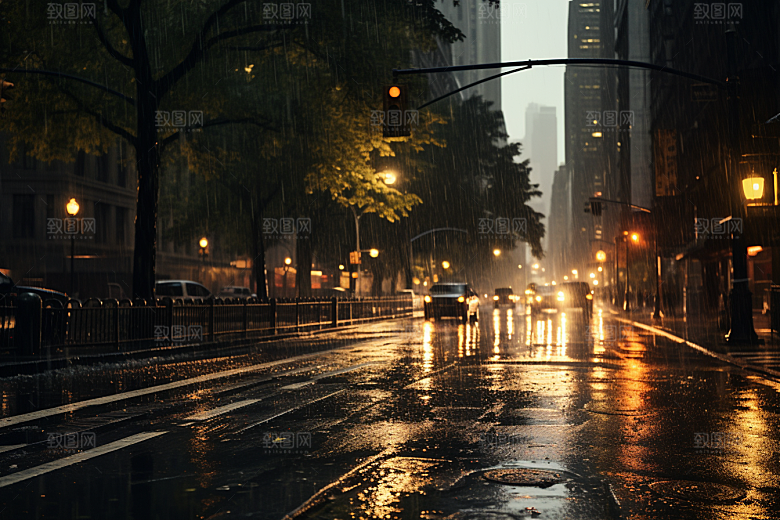 暴雨高清自然摄影图