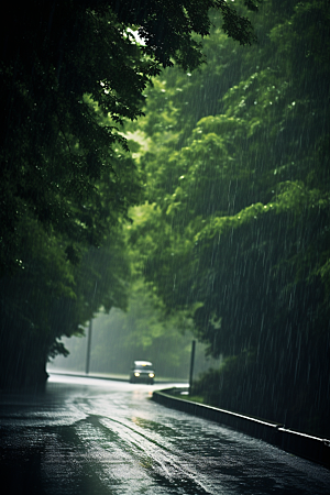 暴雨室外户外摄影图