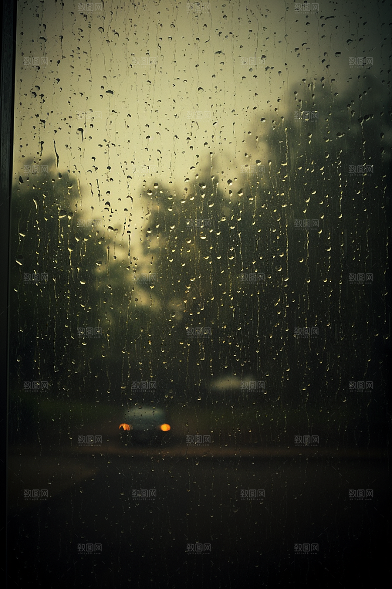暴雨高清户外摄影图