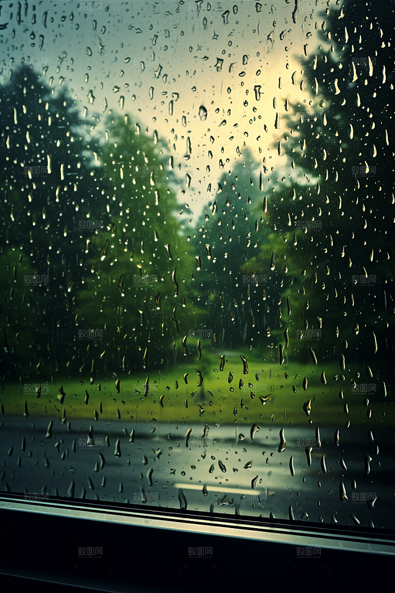 暴雨高清自然摄影图