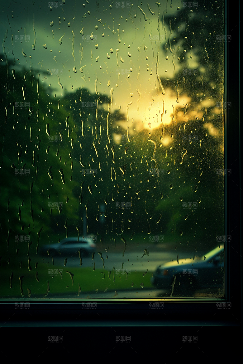 暴雨高清自然摄影图