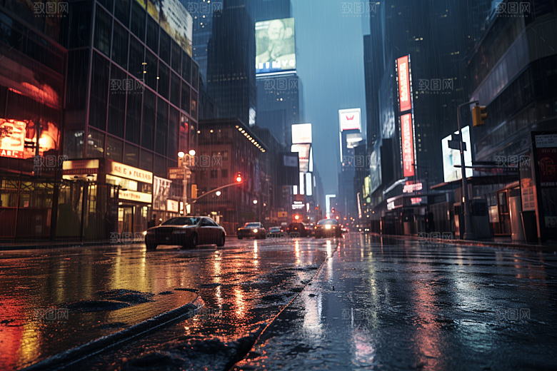 暴雨自然高清摄影图